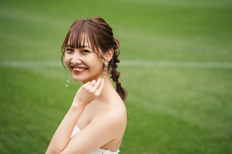 洋装ヘアメイク♪