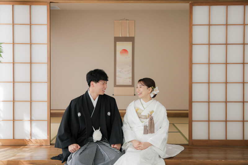 屋内庭園と洋装ハウススタジオを1日で！