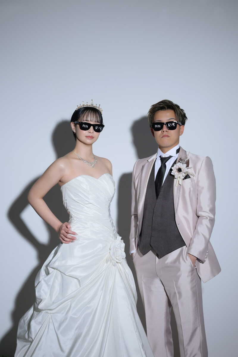 アイテムも使ってお二人らしく！