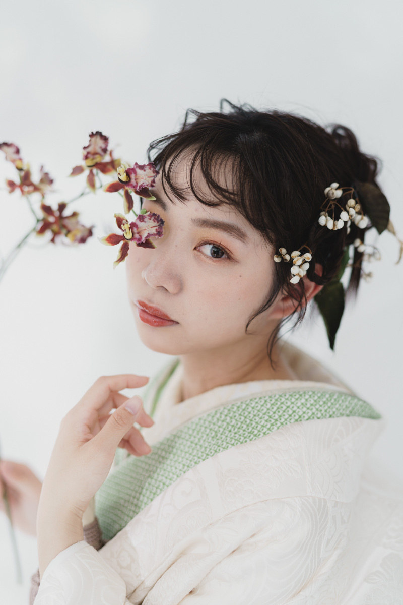 白無垢のヘアメイク集☆