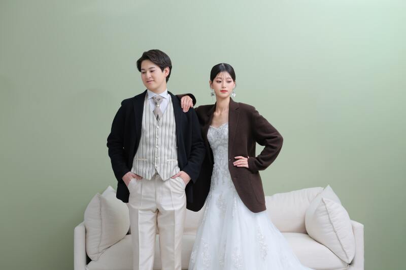 きっちりもお二人らしくも叶う◎洋装ハウススタジオ!