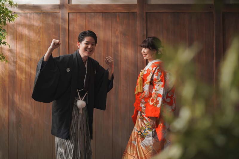 お二人らしい写真