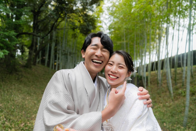 色づき始めた花田苑にで