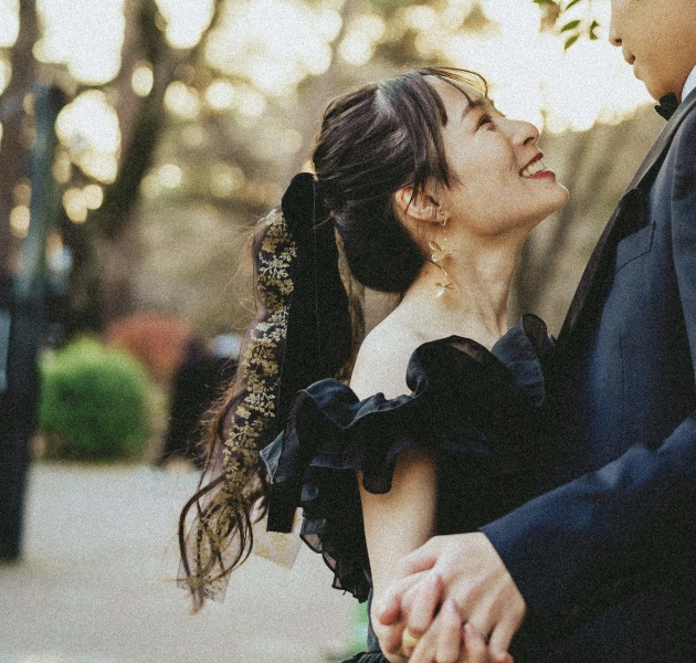 ドレス2着でヘアスタイルもチェンジ♡♡
