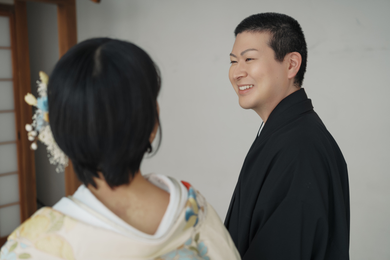 撮影もお二人の新たな思い出に