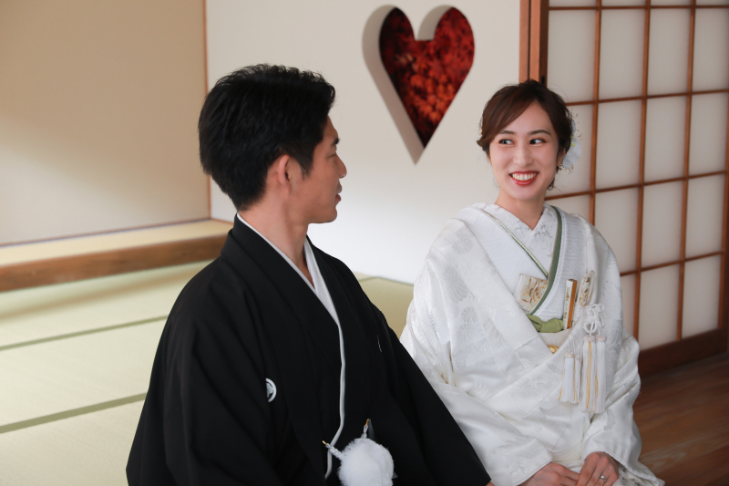 季節ごとに雰囲気を変えられる???今回は屋内庭園スタジオ!!!^^/