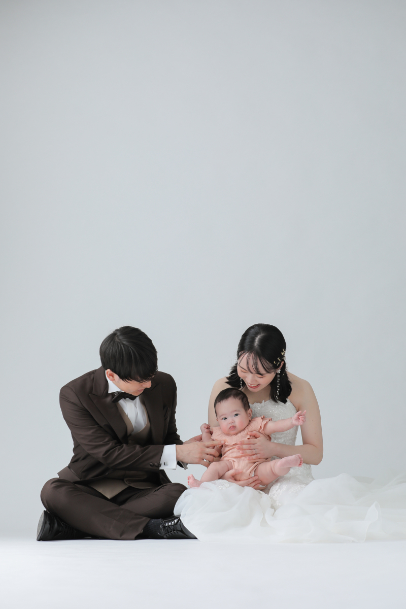 お子様とスタジオ撮影♡