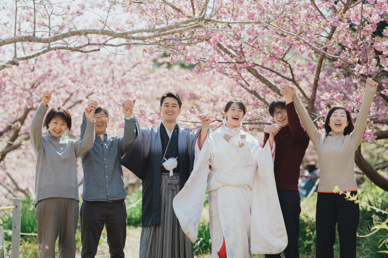 菜の花もレトロな街並みも♡和装で満喫する伊豆！