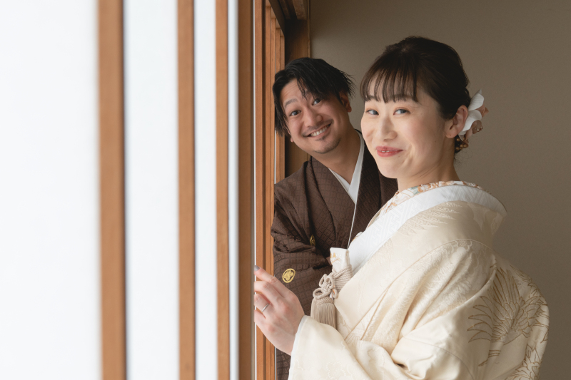 和装と洋装で