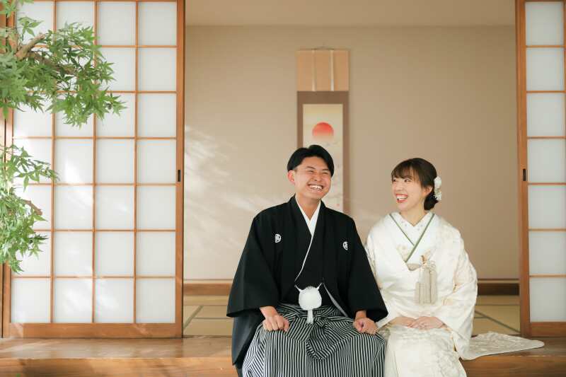 屋内庭園スタジオで小物たくさん!