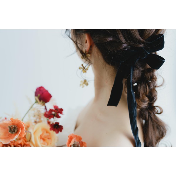 リボンを使ったヘアアレンジ集◎