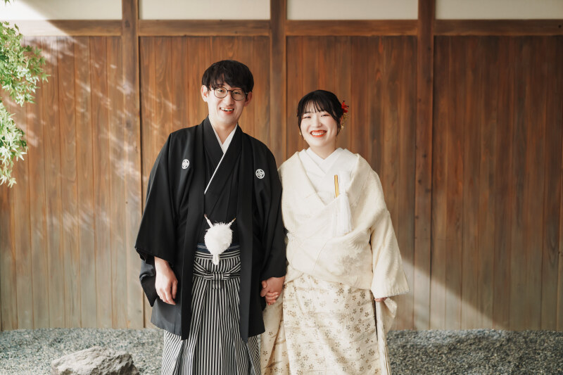 和装&洋装でお二人らしさ輝くお写真を!
