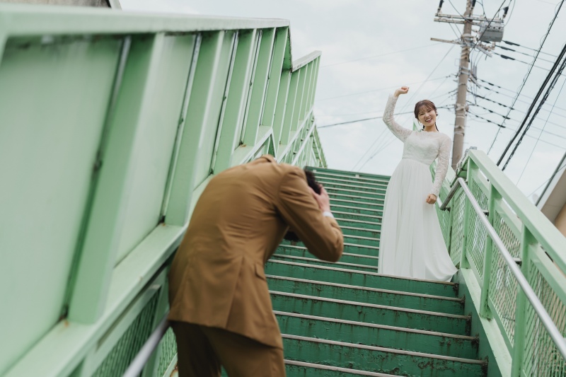 お二人の地元で！二人ならではの撮影を！