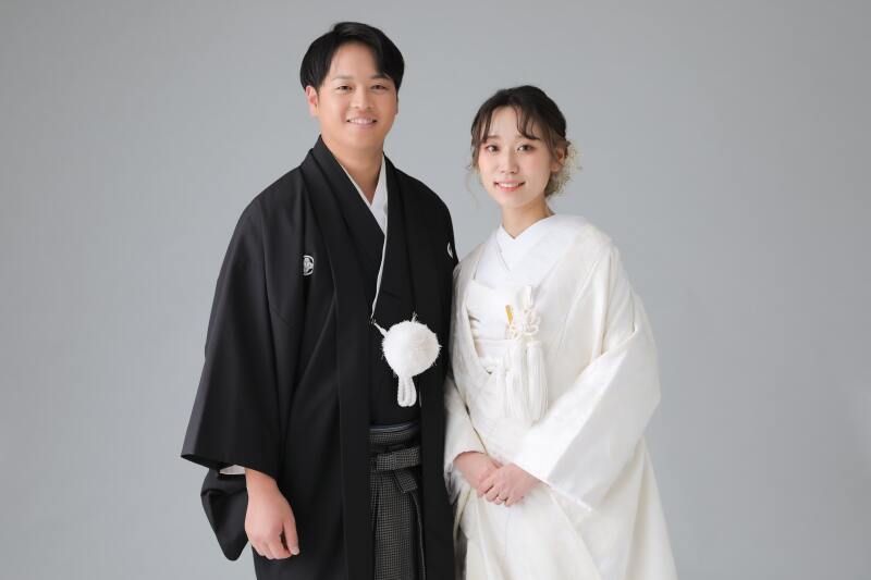 和装で2着