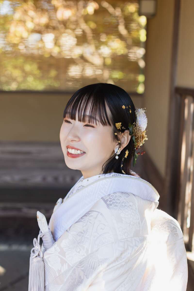 白無垢のヘアメイク集☆