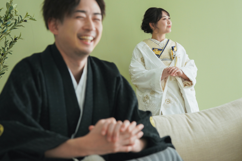 本格的なスタジオで和装撮影☆