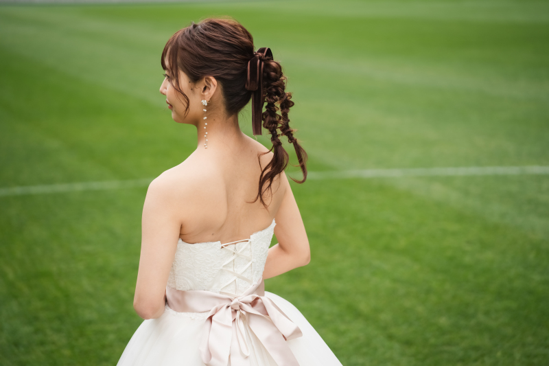 洋装ヘアメイク♪