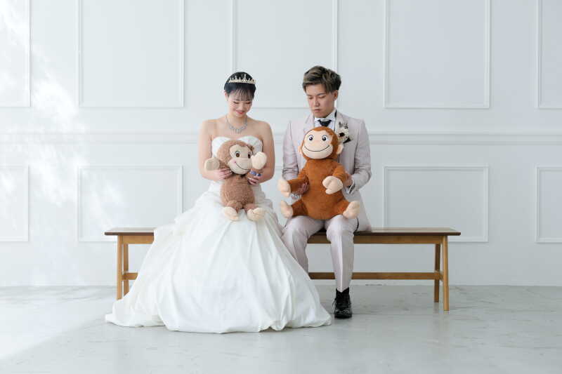 アイテムも使ってお二人らしく！