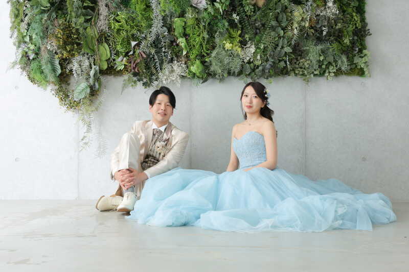 ウェディングドレス＆カラードレス！1日で撮影しちゃいましょう！