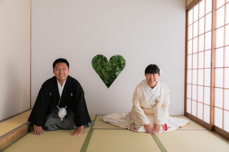 屋内庭園スタジオでの撮影!!