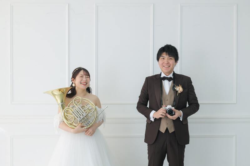 お二人らしさと撮影と