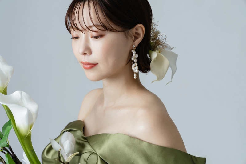 短めのヘアでもアレンジ楽しめます〜Part.1