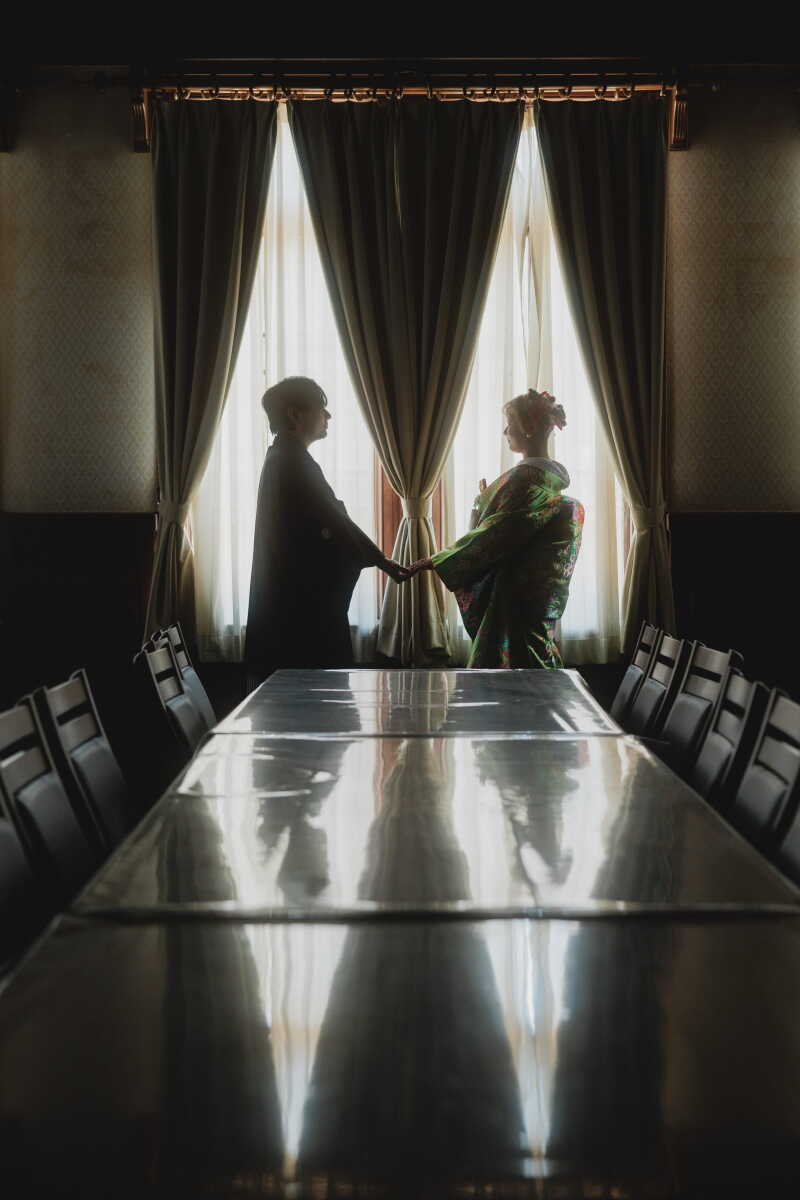 レトロモダンなフォトウェディングを和装で