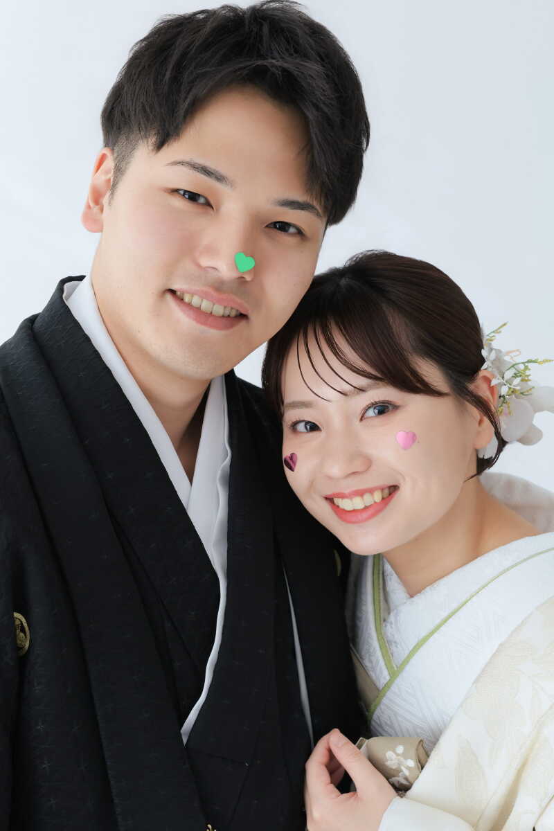 キラキラコンフェッティも！和装スタジオPLUS＋♡