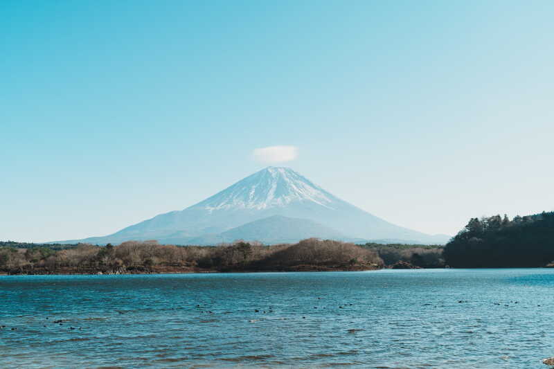 大好きな富士山と一緒に
