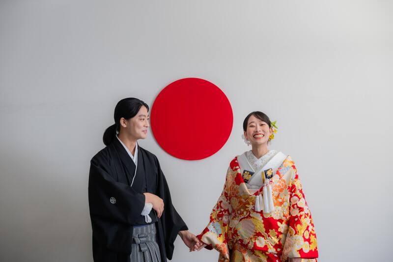 和装洋装スタジオ撮影！