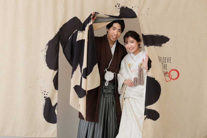 まるでロケーション！なお写真をスタジオで