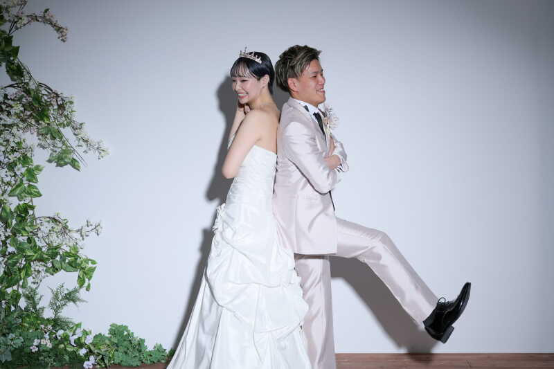 アイテムも使ってお二人らしく！