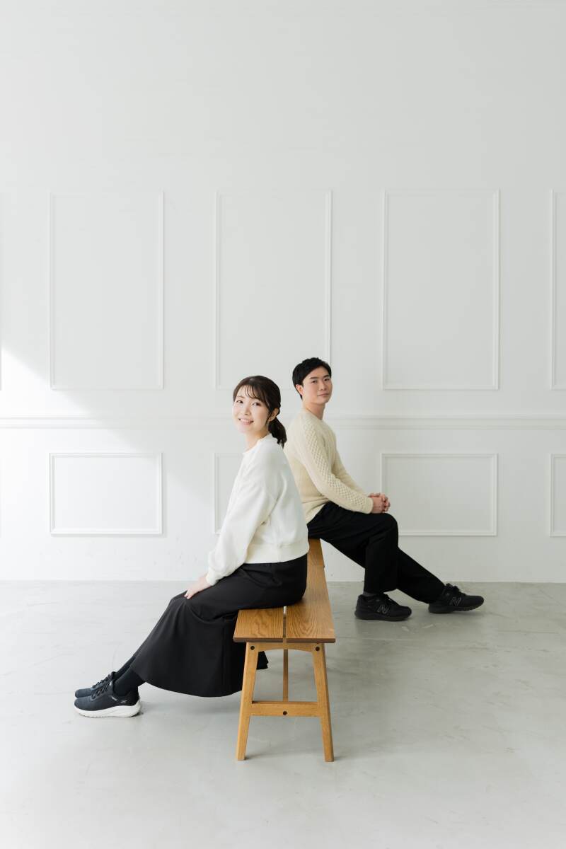 お二人の記念に!屋内庭園スタジオ&私服フォトの撮影を