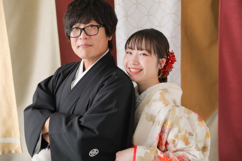 おふたりの共通のものと前撮り