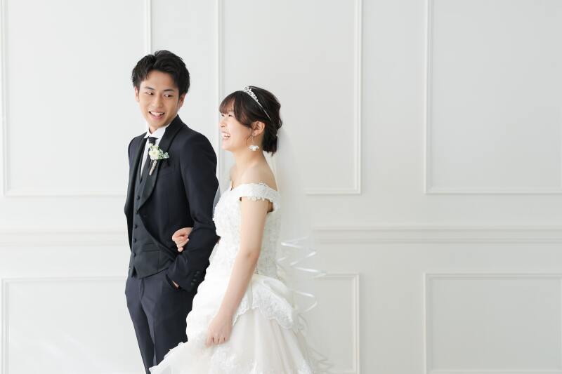 洋装ハウススタジオでお二人らしさを出して!
