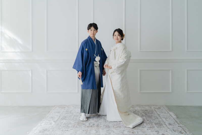 ハウススタジオで和装撮影