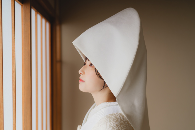 洋髪綿帽子