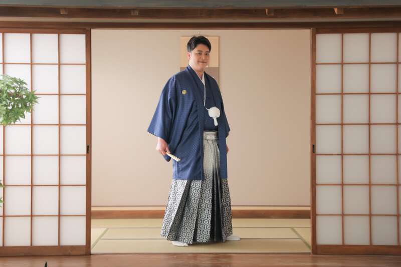 屋内庭園にて撮影