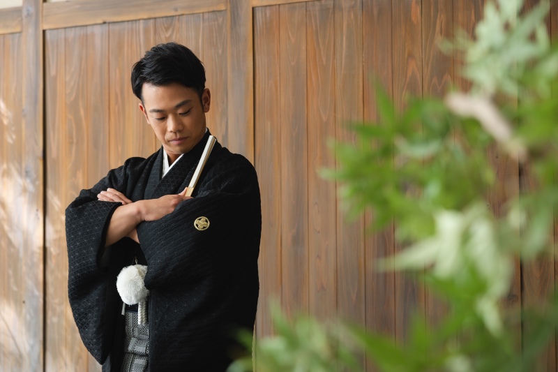 屋内庭園スタジオで2着!