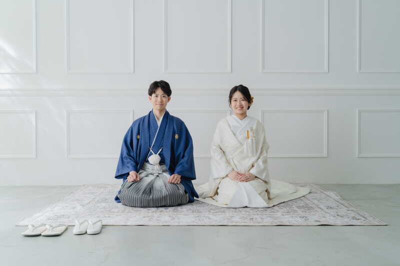ハウススタジオで和装撮影