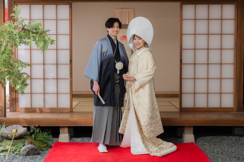 屋内庭園スタジオでの撮影!!