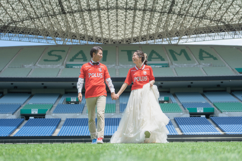 埼玉スタジアムで