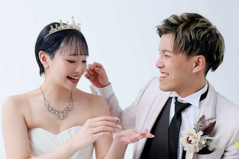 アイテムも使ってお二人らしく！