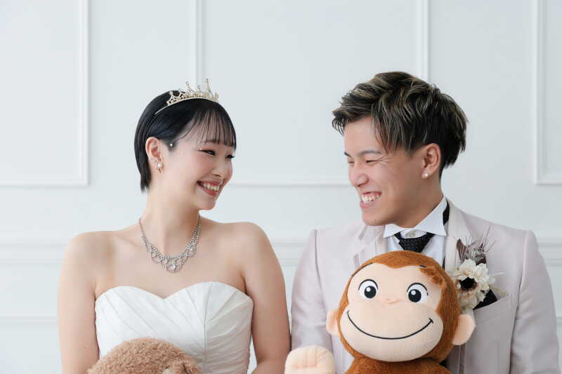 アイテムも使ってお二人らしく！