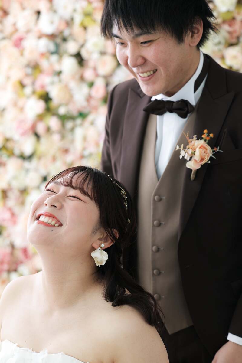 お二人らしさと撮影と