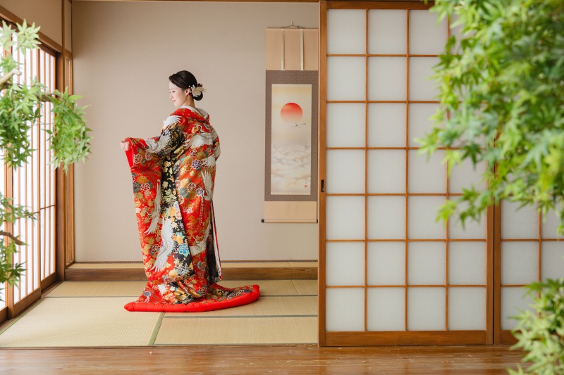 秋を感じさせるスタジオをイメージして