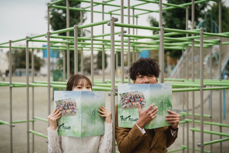 お二人の地元で！二人ならではの撮影を！