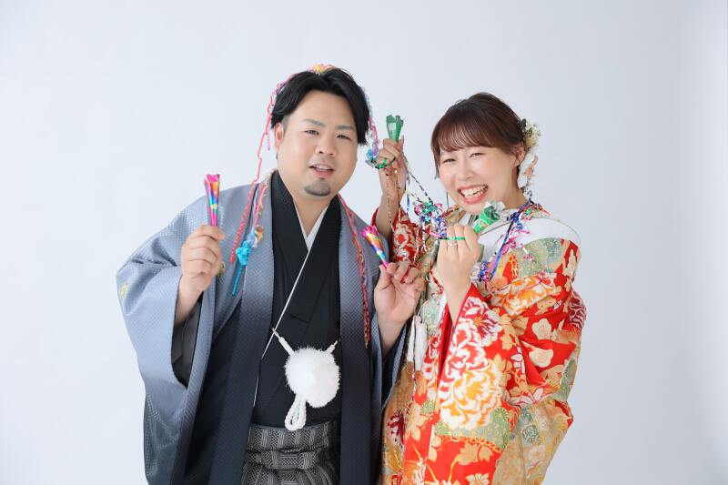スタジオでお二人だけの思い出を
