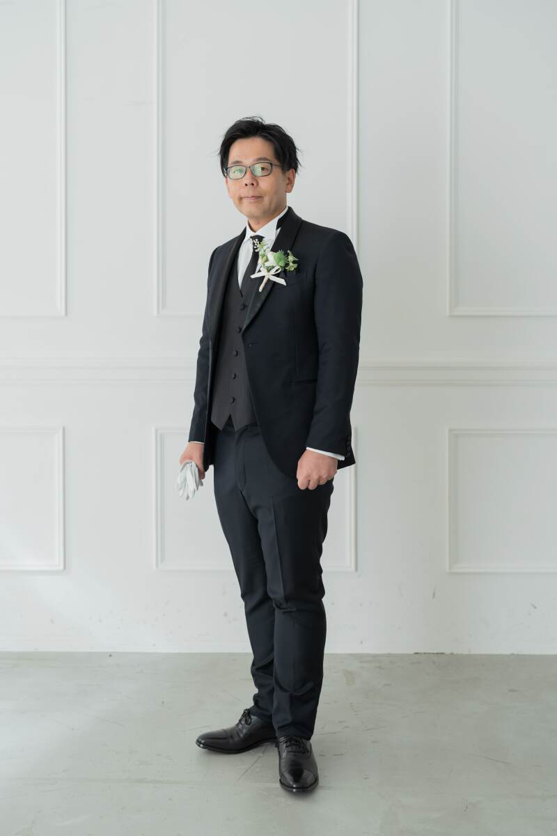 スタジオ撮影でお二人らしく