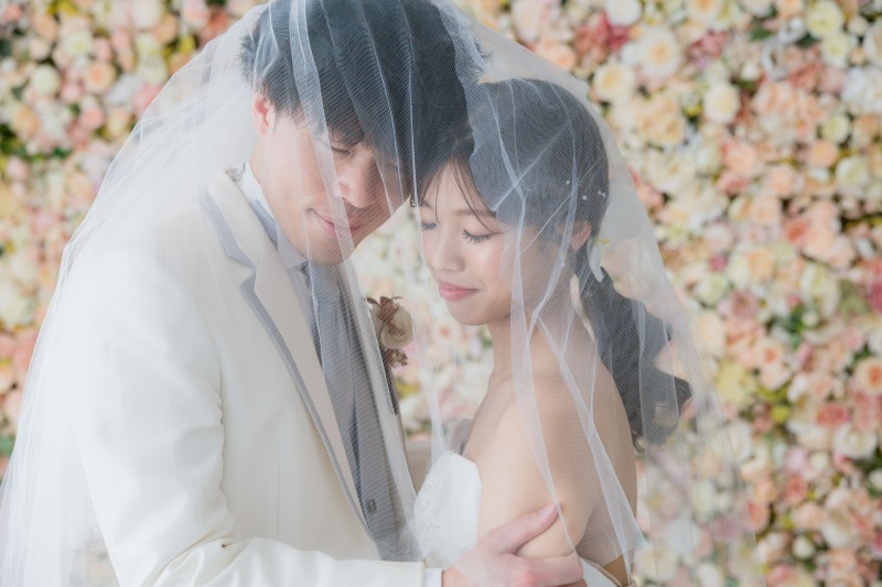 和屋内庭園とハウススタジオで笑顔いっぱいの撮影!